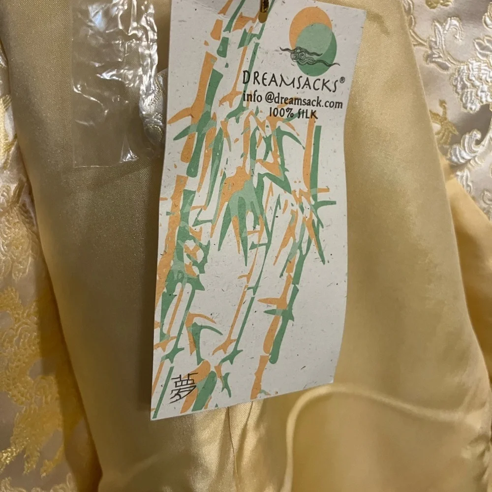 Dreamsacks silk brocade jacket size Small NWT happy New Year! Chinese dragons